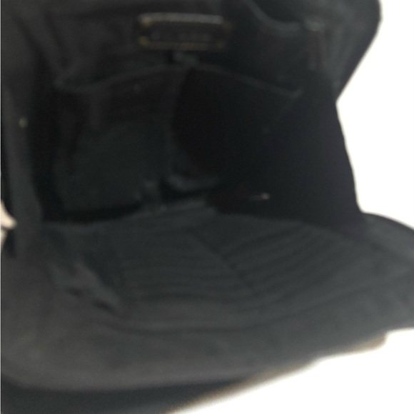 Fossil vintage unisex distressed Black Crossbody Bag - Picture 10 of 12